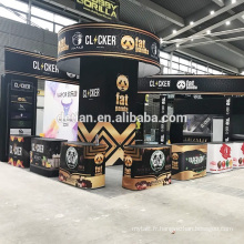 L&#39;offre de Detian vape e cigrette Conception et construction de stand de Vape Expo China Show